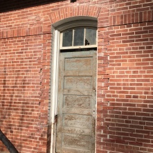 Original door and window, test fit